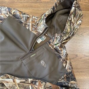 Drake Waterfowl Quarter-zip with Hood